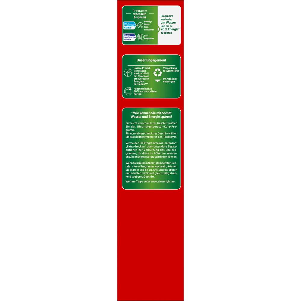Produktabbildung Somat Spülmaschinen-Tabs Sparpack Classic Power