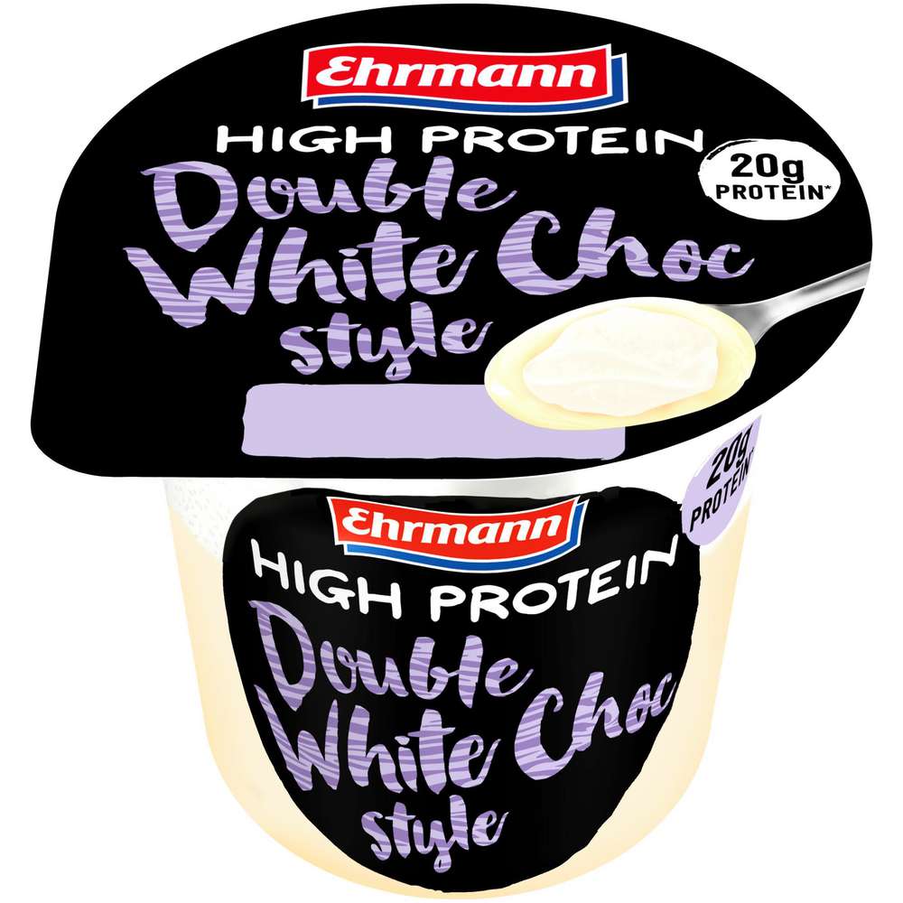 Produktabbildung Ehrmann High Protein Pudding, Double White Choc Style
