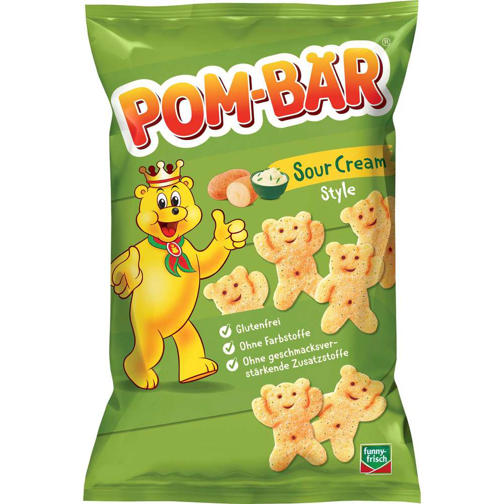 Produktabbildung Pom-Bär Chips Sour Cream