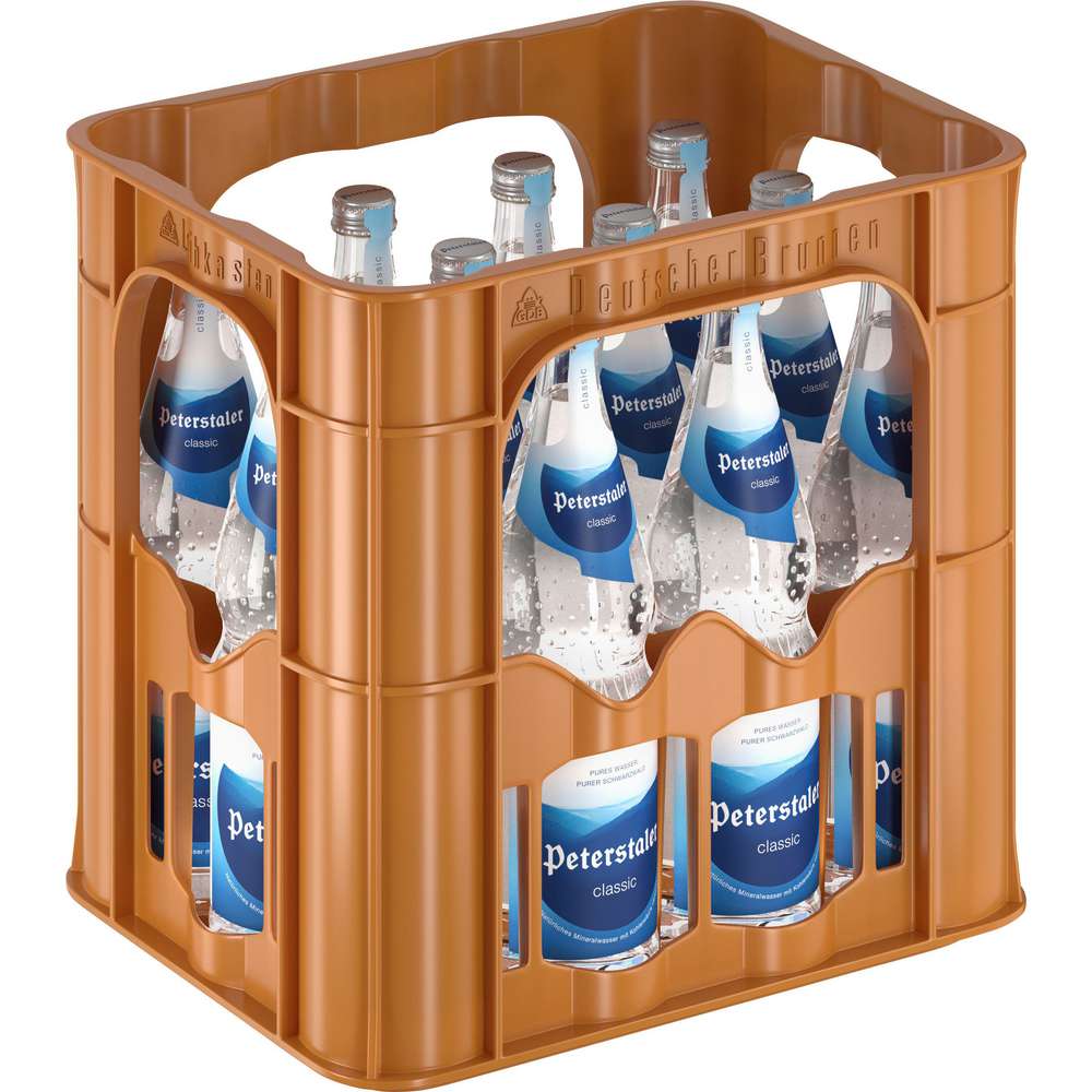 Produktabbildung Peterstaler Quelle Mineralwasser, Classic (12x 0,700 Liter)