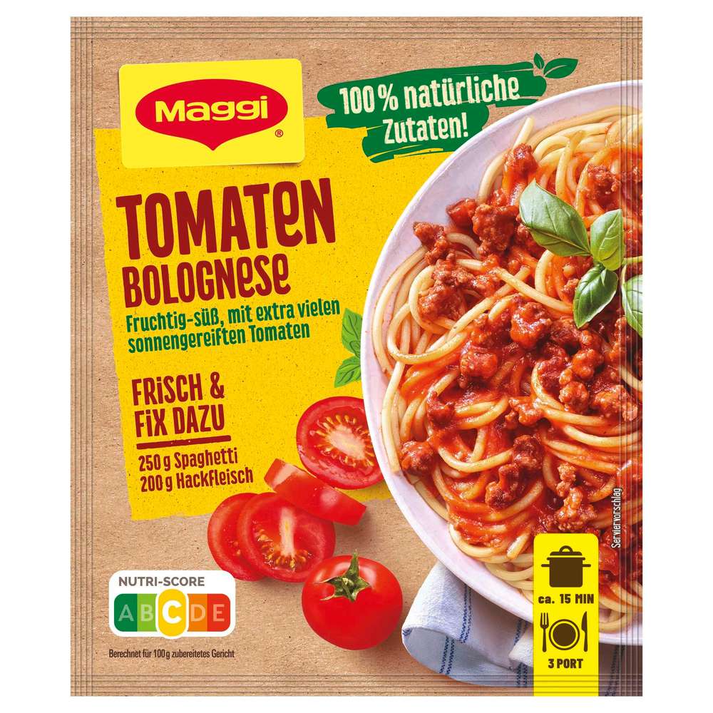 Produktabbildung Maggi Maggi Fix, Tomaten-Bolognese