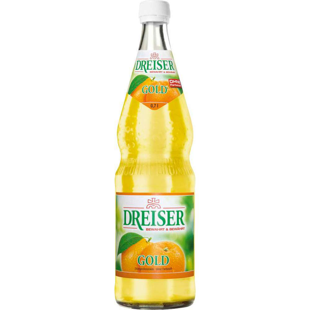 Produktabbildung Dreiser Gold Orangen Limonade
