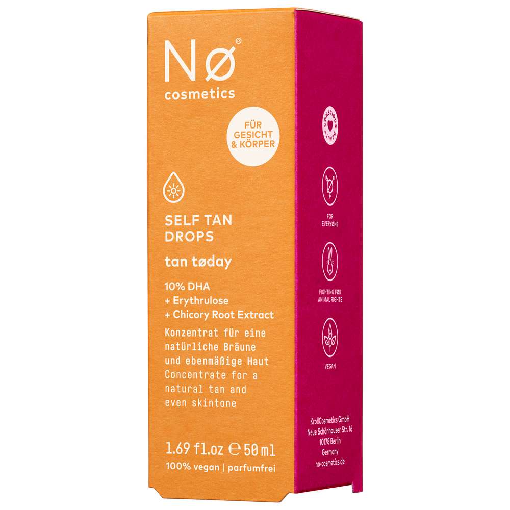 Produktabbildung No Cosmetics Self Tan Drops tan tøday 