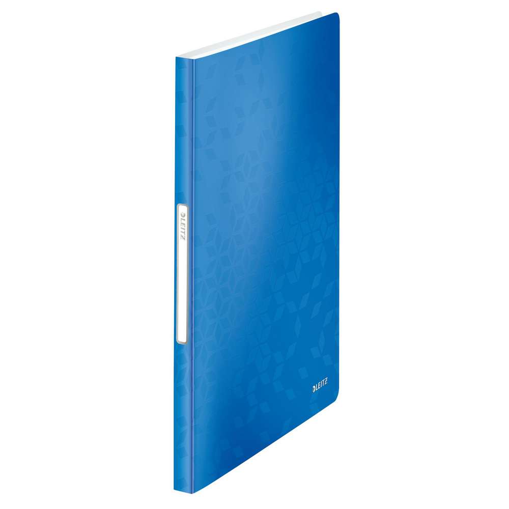 Produktabbildung Leitz Sichtbuch, blau-metallic, mit 40 Hüllen