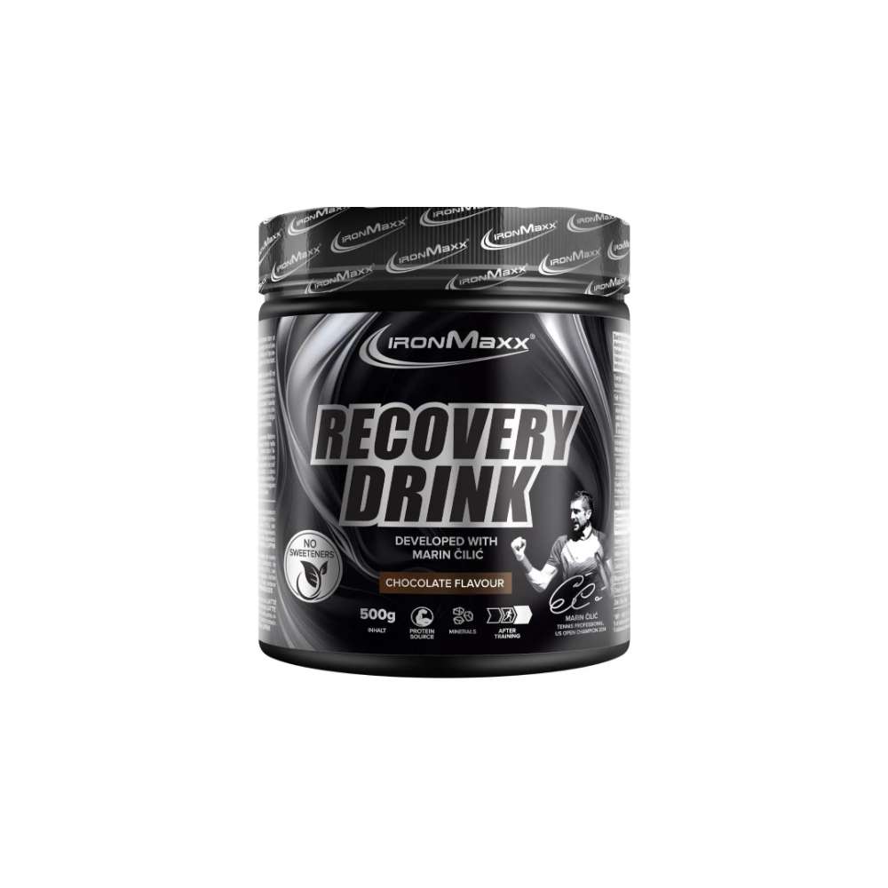 Produktabbildung IronMaxx Recovery Drink Pulver, Chocolate