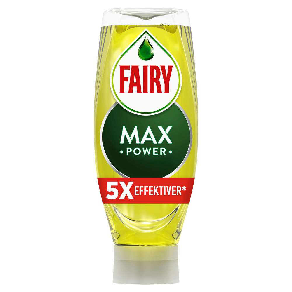 Produktabbildung Fairy Geschirrspülmittel Max Power, Zitrone