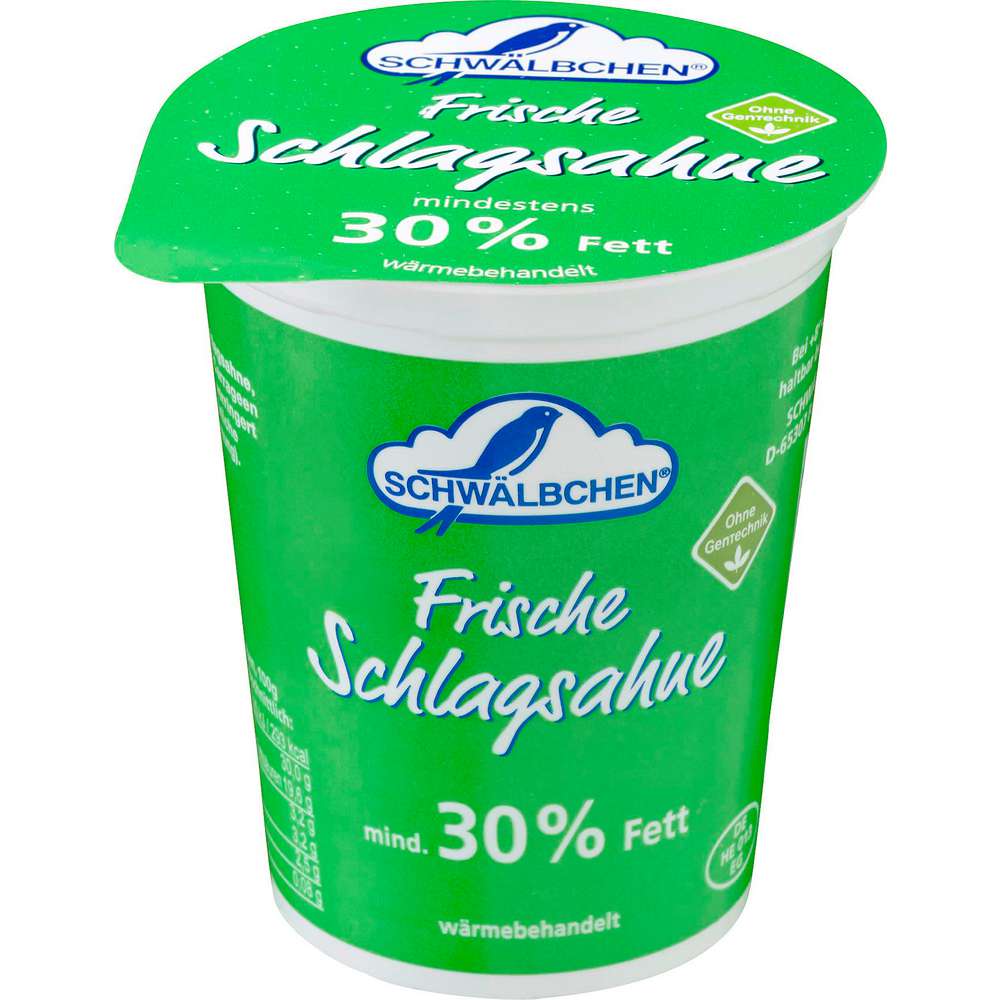 Produktabbildung Schwälbchen Frische Schlagsahne, 30% Fett