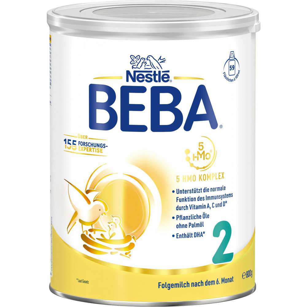 Produktabbildung Nestle Beba Folgemilch 2 nach dem 6.Monat