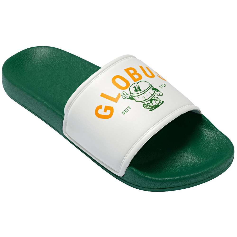 Produktabbildung GLOBUS Damen-Badepantolette Fleischkäse, Gr. 36-42, grün/weiß