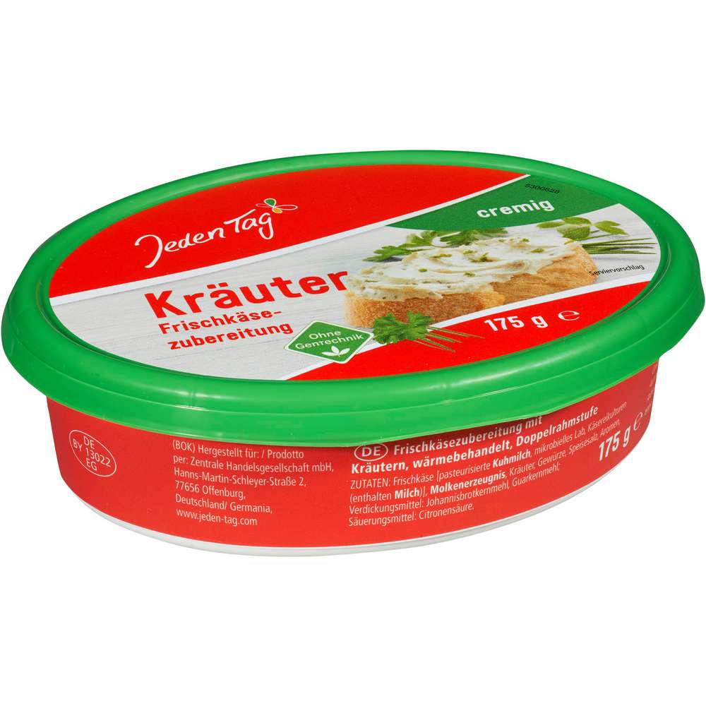 Produktabbildung Jeden Tag Kräuter Frischkäse