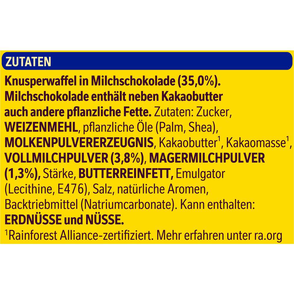 Produktabbildung Nestlé Nesquik Snack,  Wafer Milk 5er