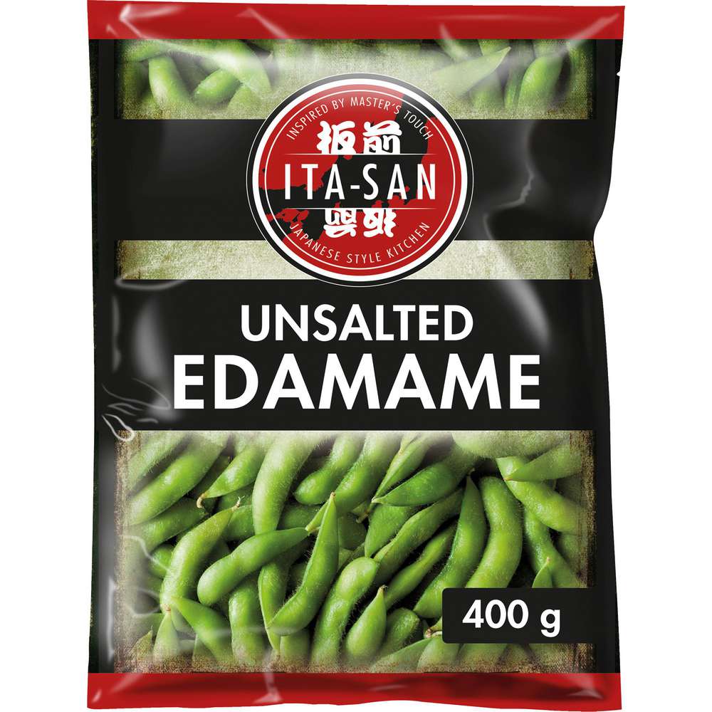 Produktabbildung ITA-SAN Edamame Sojabohnen in Schote, tiefgekühlt