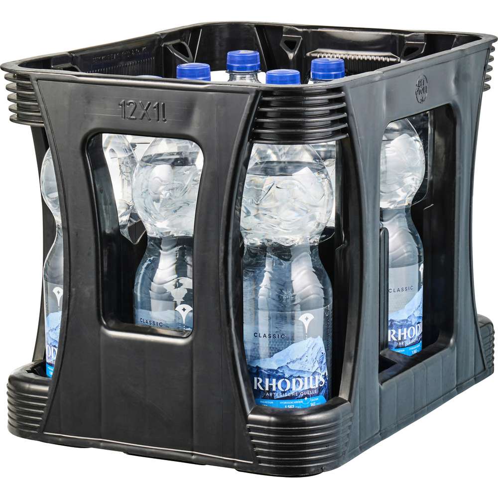 Produktabbildung Rhodius Mineralwasser, Classic (12x 1,000 Liter)