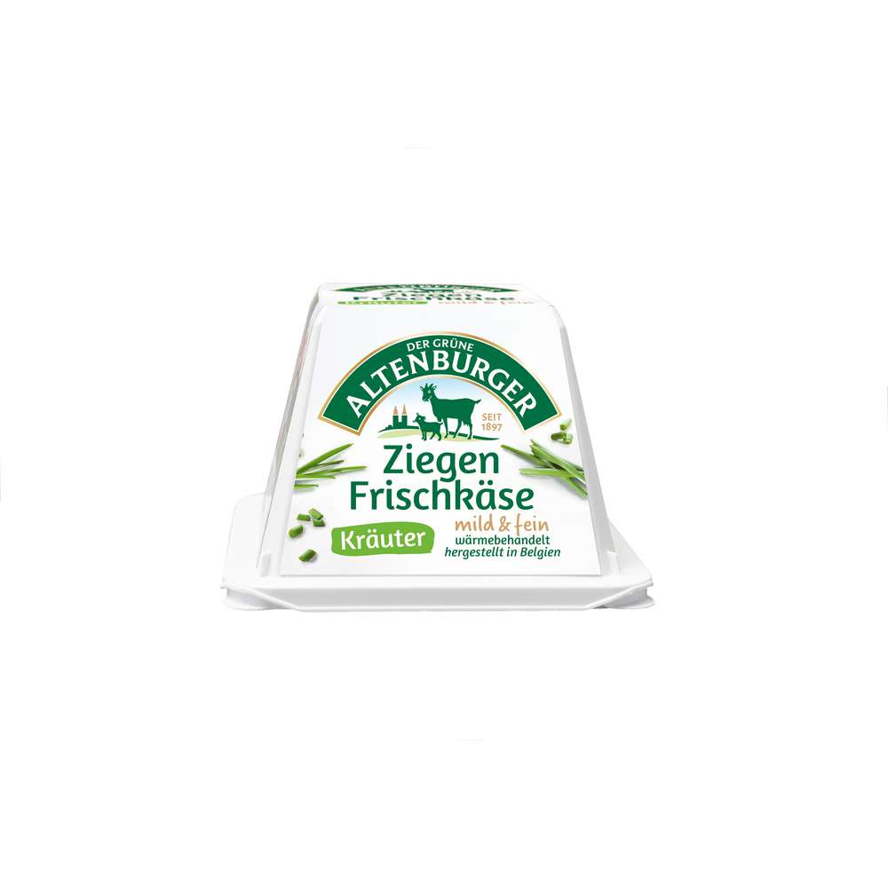 Produktabbildung Der Grüne Altenburger Ziegenfrischkäse, Kräuter
