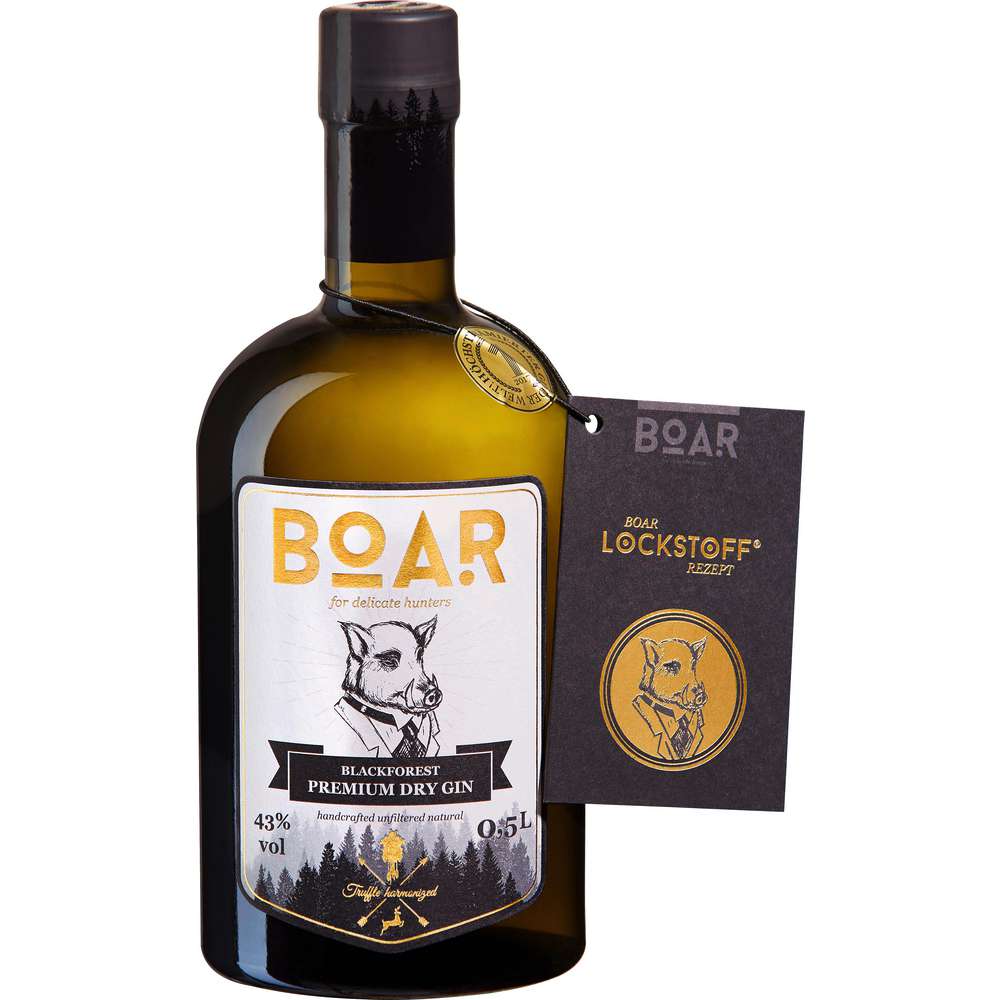 Produktabbildung Boar Premium Dry Gin 43 % 