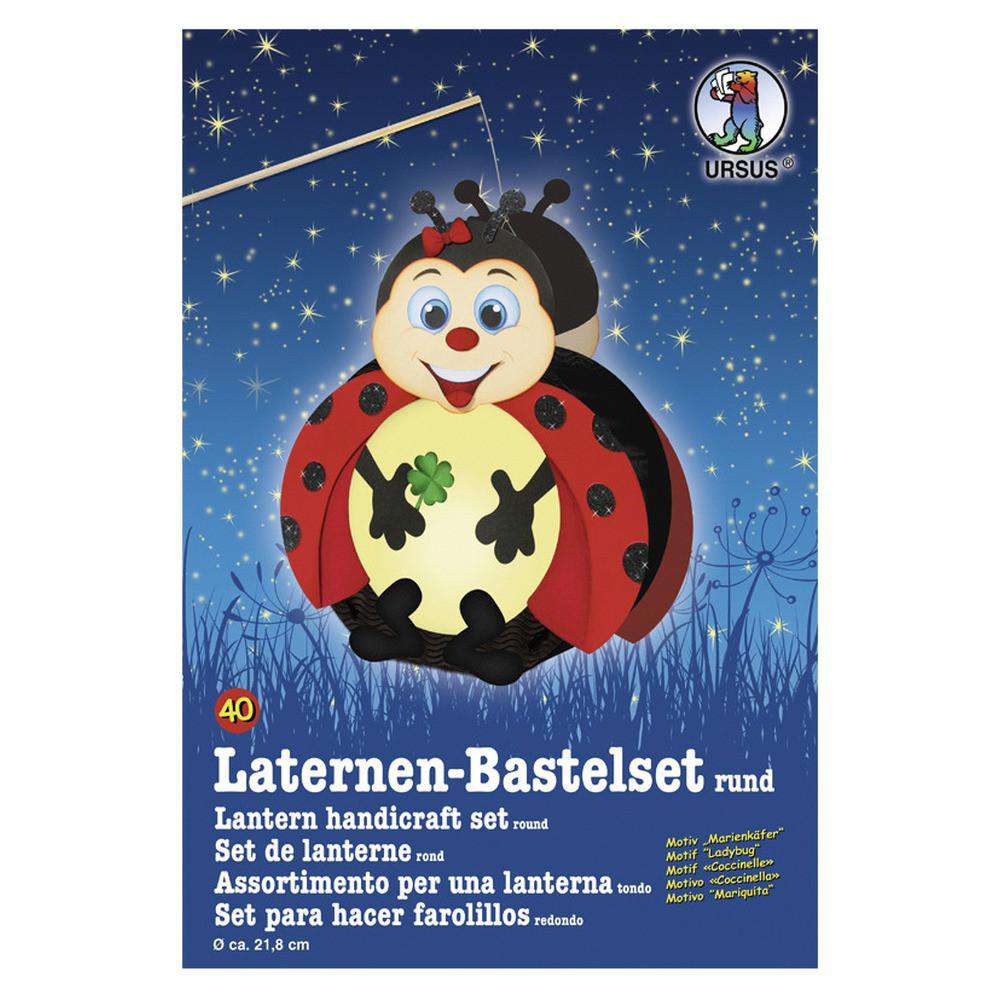 Produktabbildung Ursus Laternen Bastelset Marienkäfer