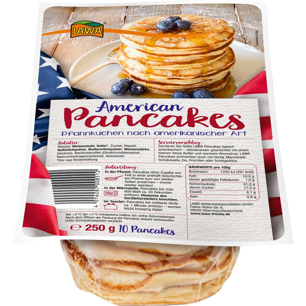 Produktabbildung Lawa American Pancakes