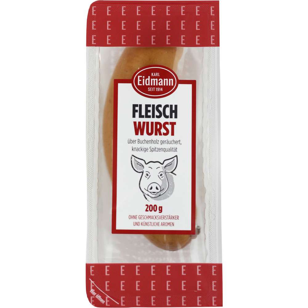 Produktabbildung Eidmann Fleischwurst, geräuchert