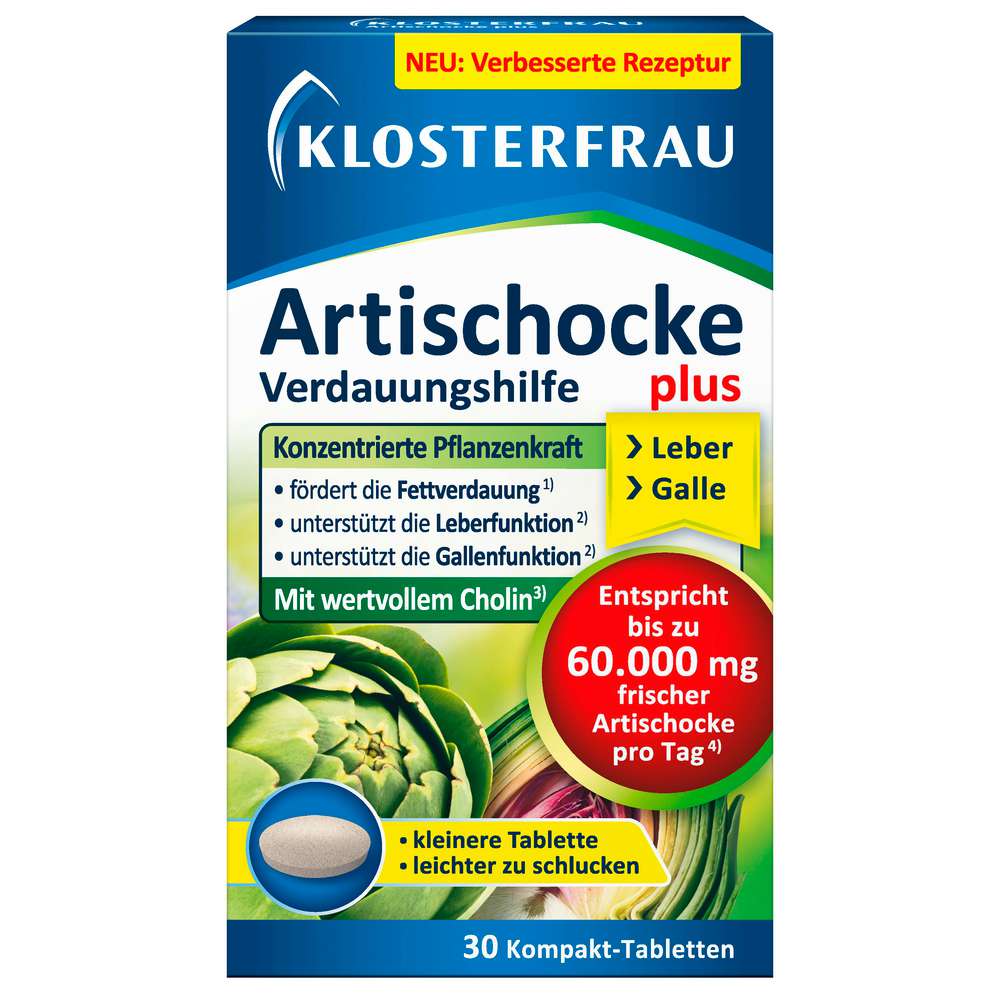 Produktabbildung Klosterfrau Artischocke plus