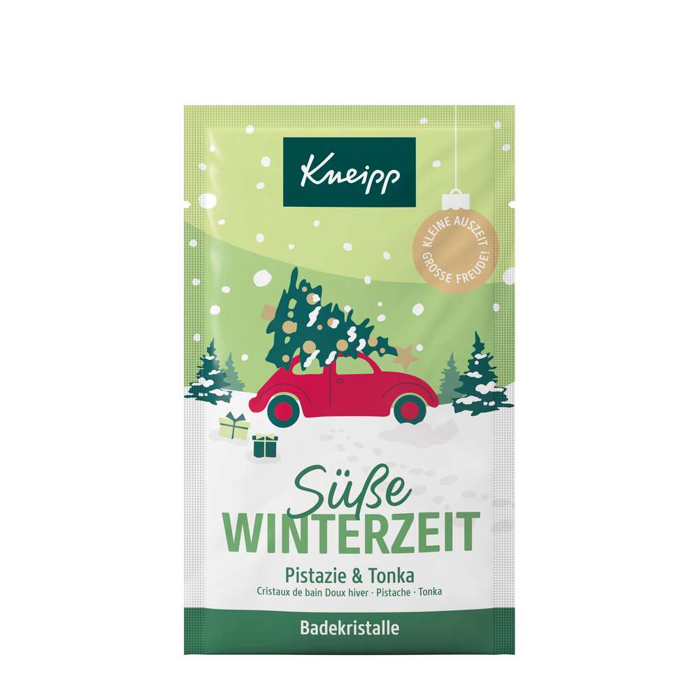 Produktabbildung Kneipp Badekristalle SüßeWinterzeit, Pistazie
