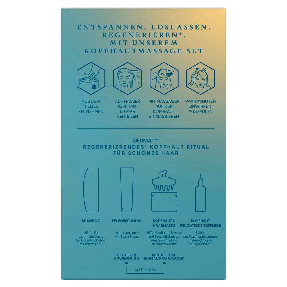 Produktabbildung Head & Shoulders Derma X Pro Haarmaske, Feuchtigkeitsritual