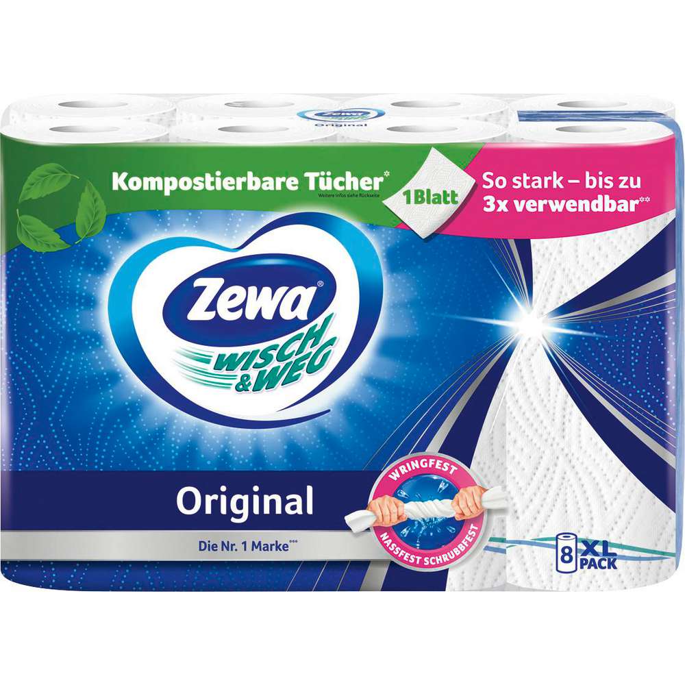 Produktabbildung Zewa Küchenrolle Wisch&Weg, Original