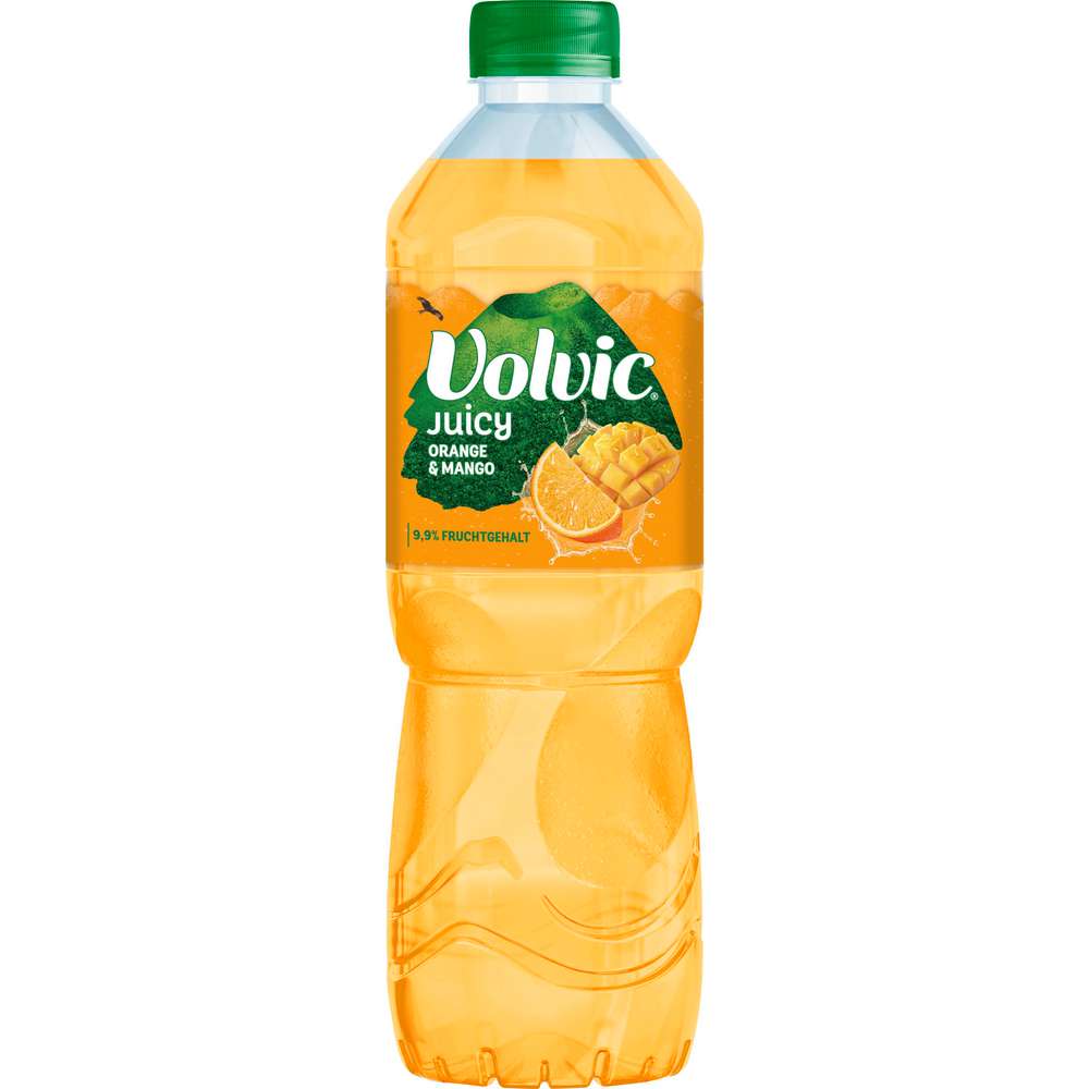 Produktabbildung Volvic Mineralwasser Juicy, Orange-Mango-Geschmack, Naturell