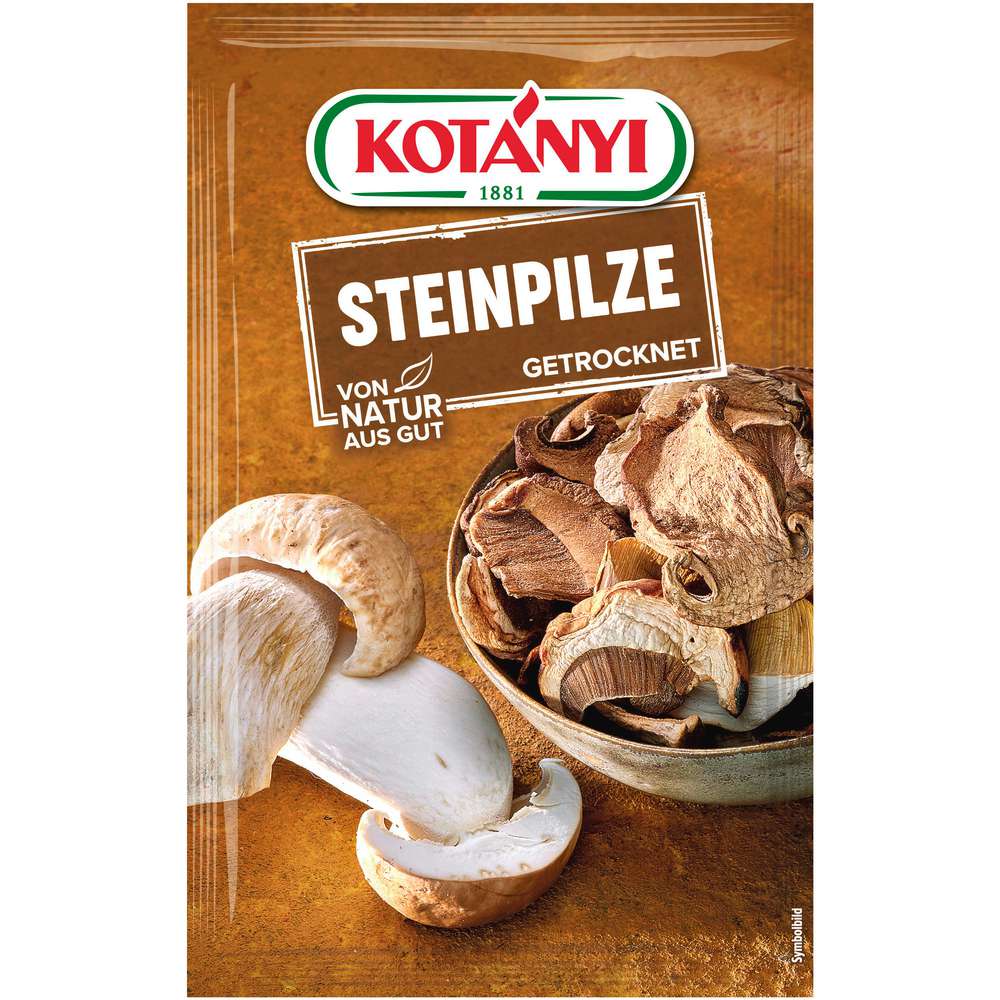 Produktabbildung Kotányi Steinpilze, geschnitten & getrocknet