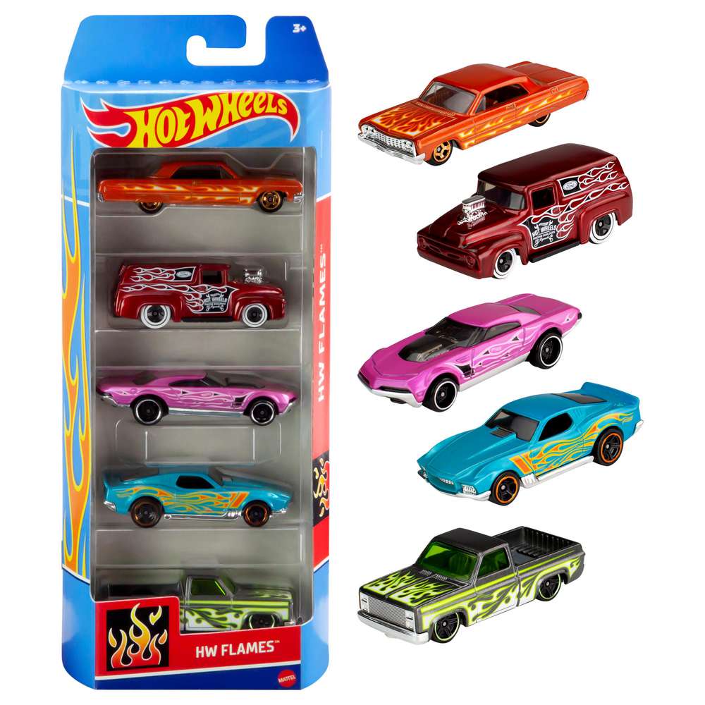 Produktabbildung Mattel Hot Wheels 5er Geschenkset 1:64