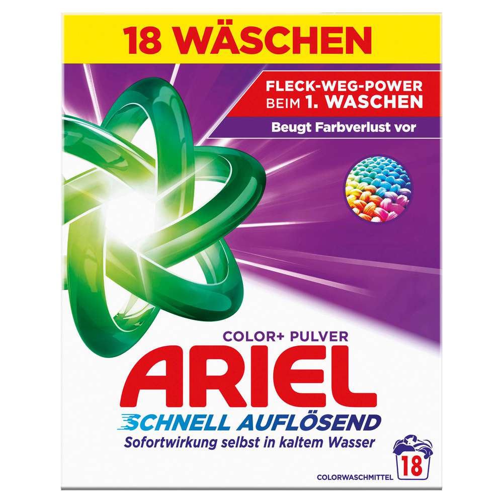 Produktabbildung Ariel Color-Waschmittel Pulver