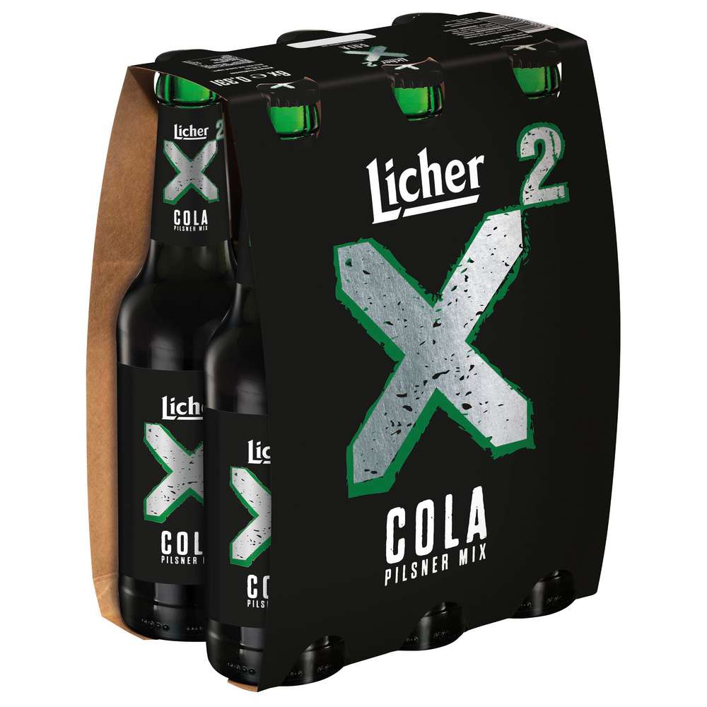 Produktabbildung Licher X2 Cola Pilsner Mix