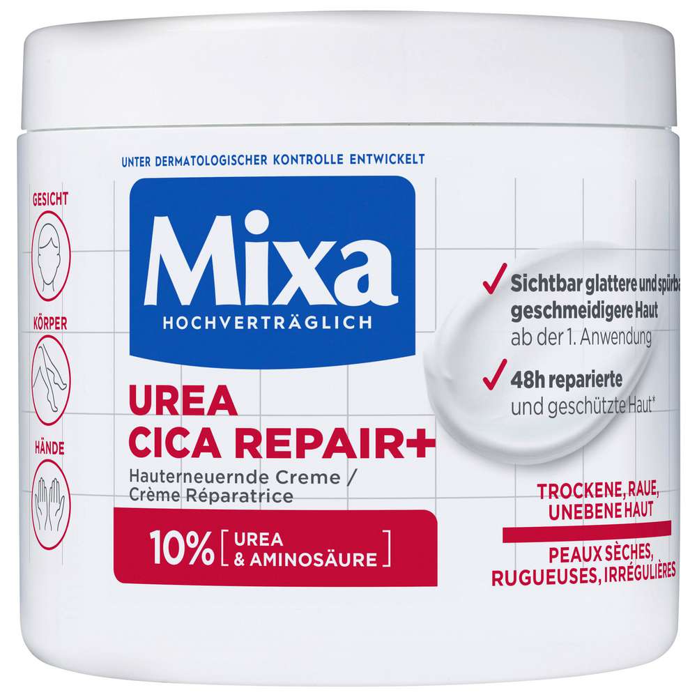 Produktabbildung Mixa Pflegecreme Urea Cica Repair