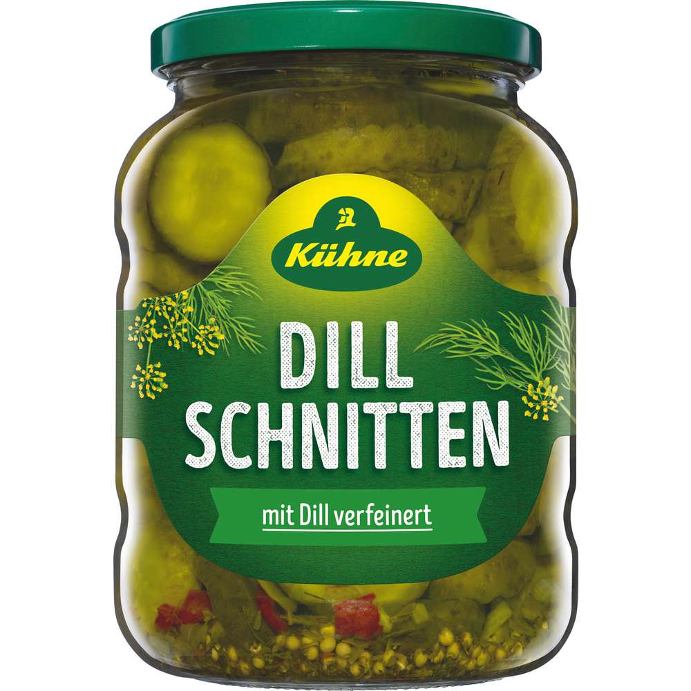 Produktabbildung Kühne Eingelegte Gurken Dillschnitten