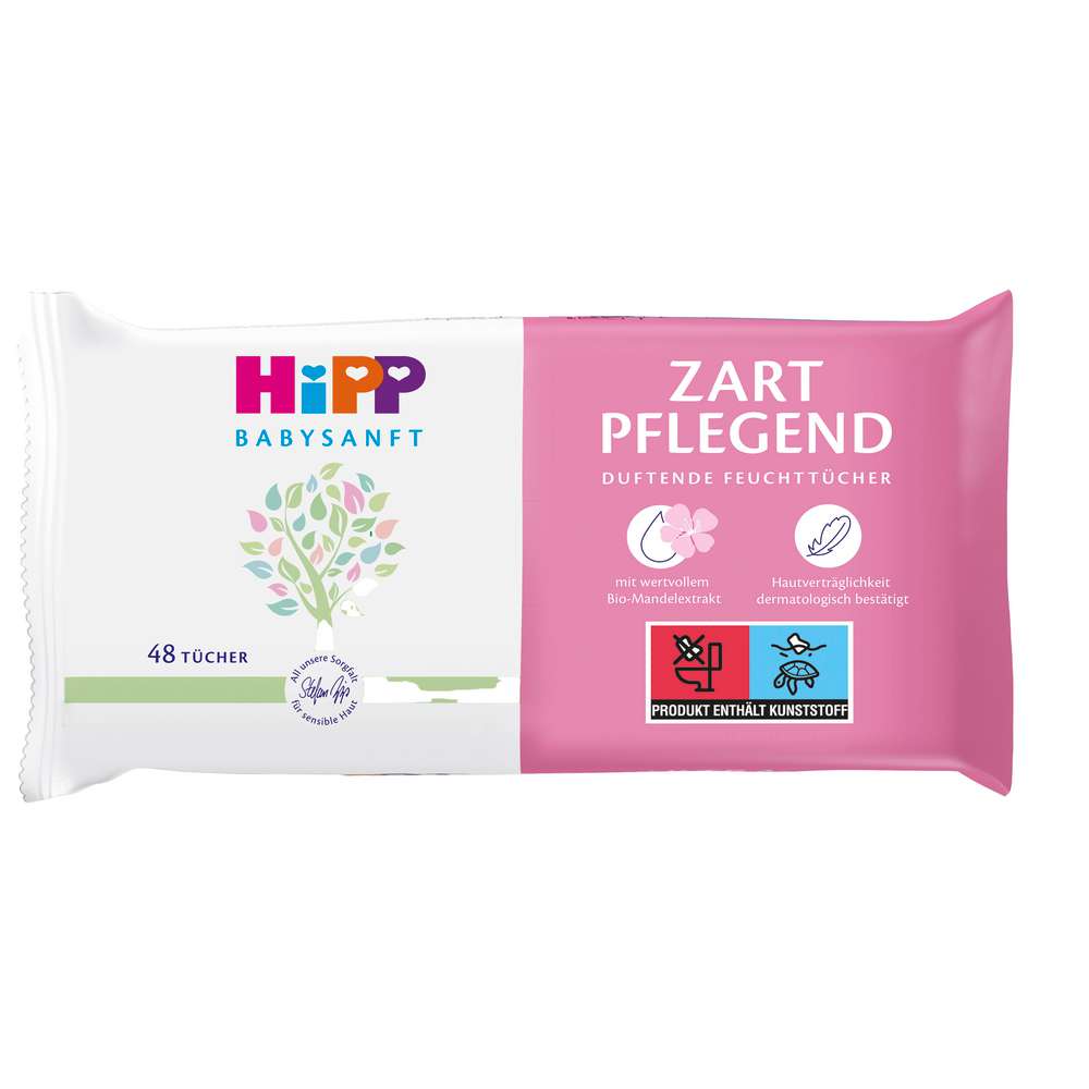 Produktabbildung Hipp Babysanft Feuchttücher, Pflegend