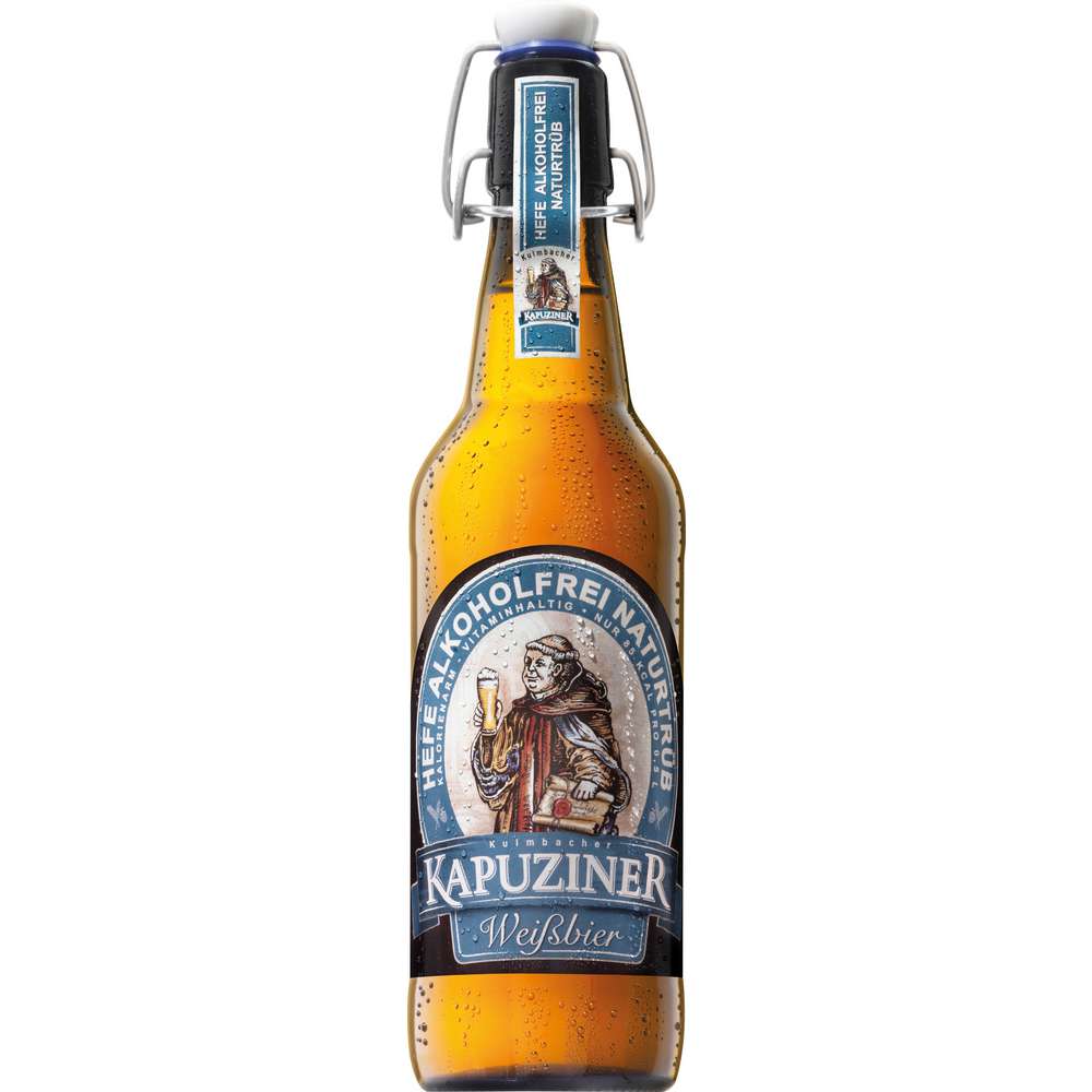 Produktabbildung Kapuziner Hefe-Weißbier, alkoholfrei