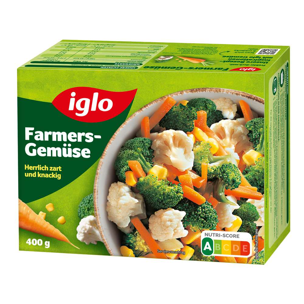 Produktabbildung Iglo Feldfrisch Farmers Gemüse, tiefgekühlt