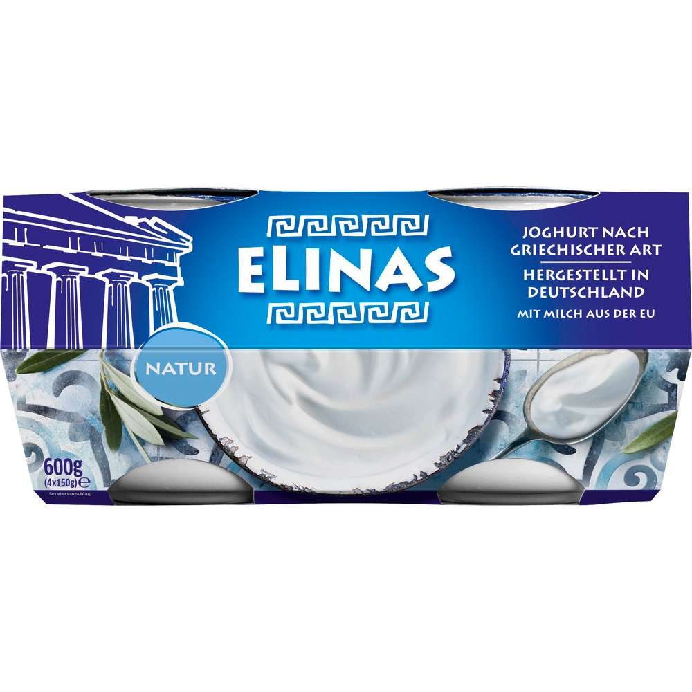 Produktabbildung Elinas Griechischer Joghurt, Natur
