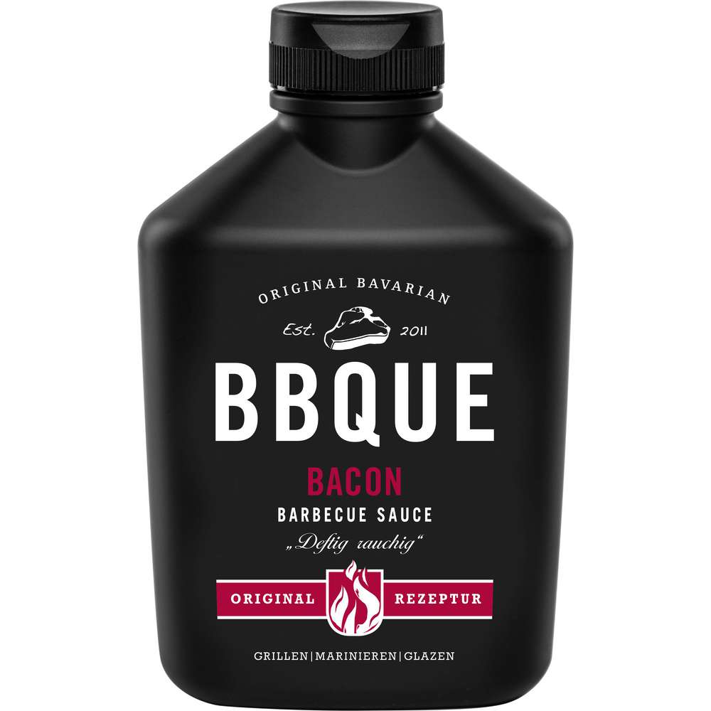 Produktabbildung BBQUE Barbecue-Sauce, Bacon