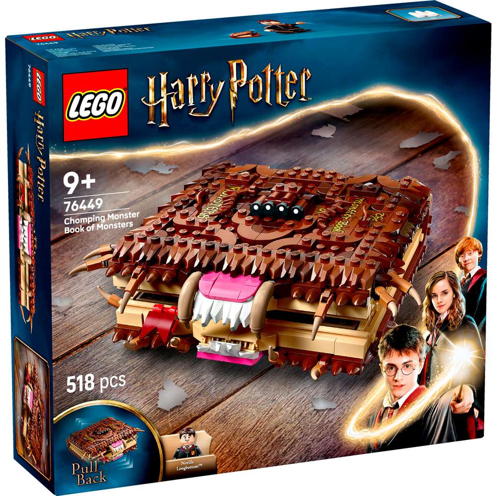 Produktabbildung Lego LEGO Harry Potter Beißendes Monsterbuch der Monster 76449