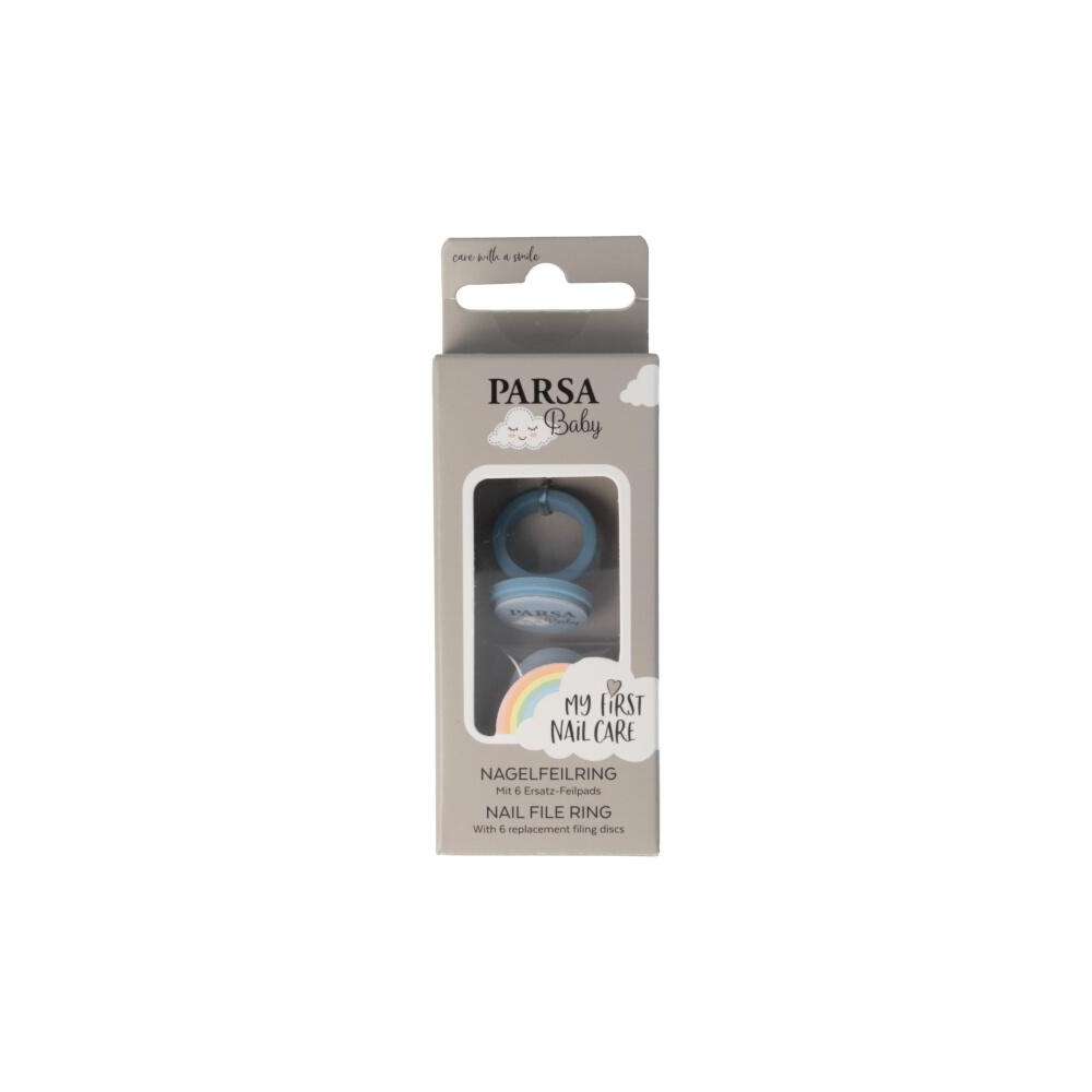 Produktabbildung Parsa Beauty Baby Nagelfeilring blau