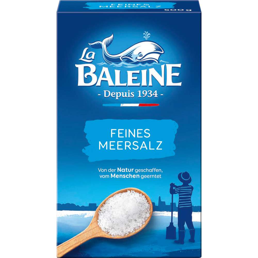 Produktabbildung La Baleine Meersalz fein