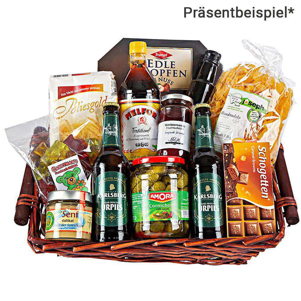 Produktabbildung keine Marke Präsentkorb saarländische Produkte