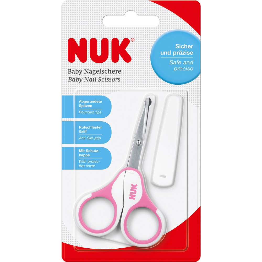 Produktabbildung Nuk Baby Nagelschere, mit Schutzkappe