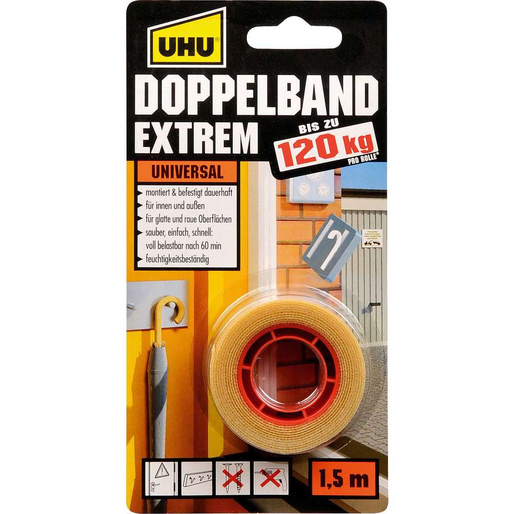 Produktabbildung UHU Doppelband Extrem