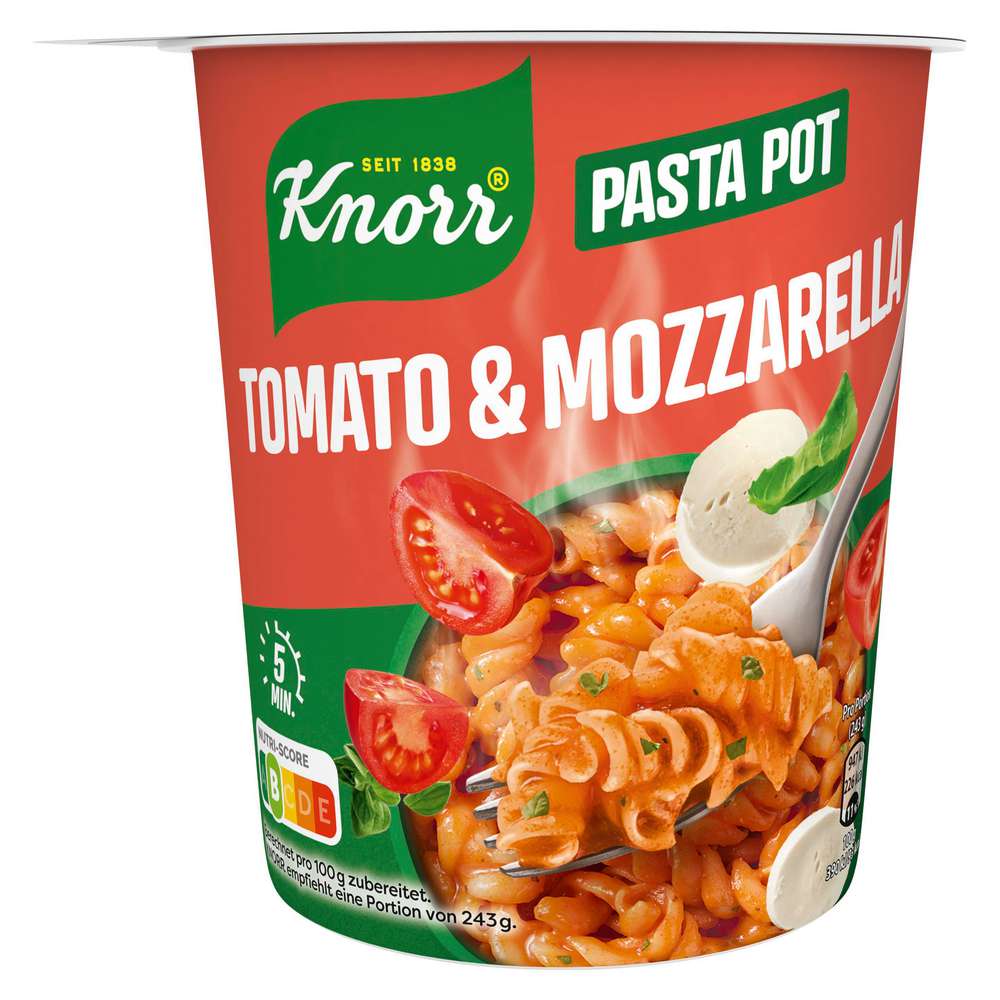 Produktabbildung Knorr Pasta Snack, Tomate-Mozzarella