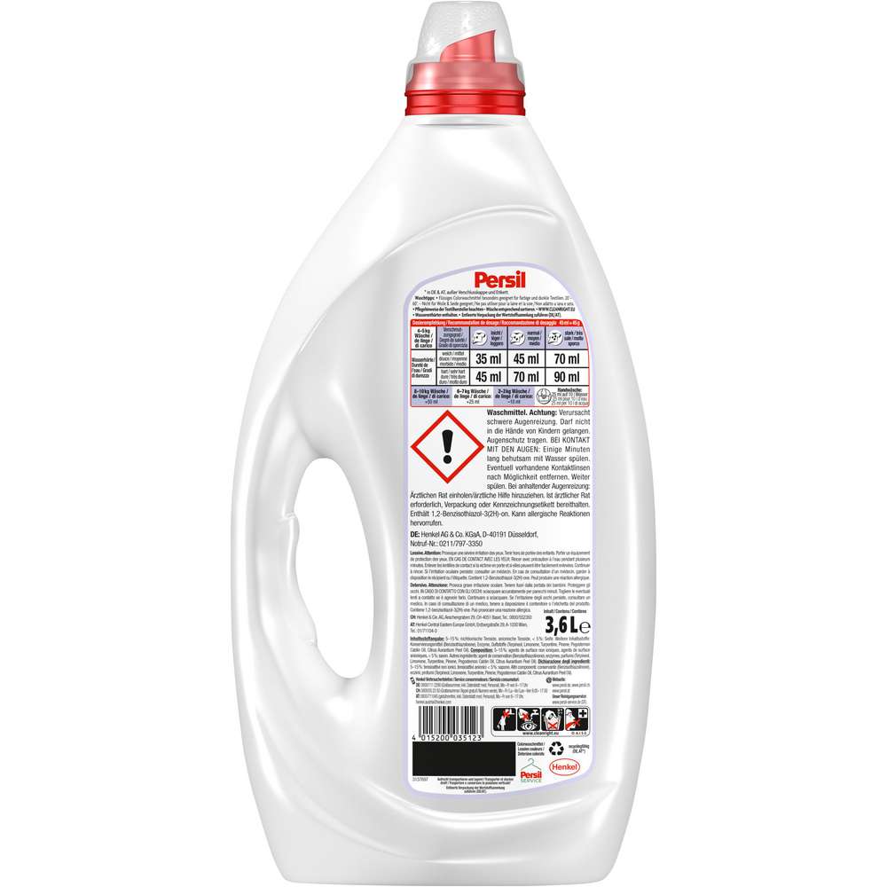 Produktabbildung Persil Color-Waschmittel, Kraft-Gel, Tiefenrein