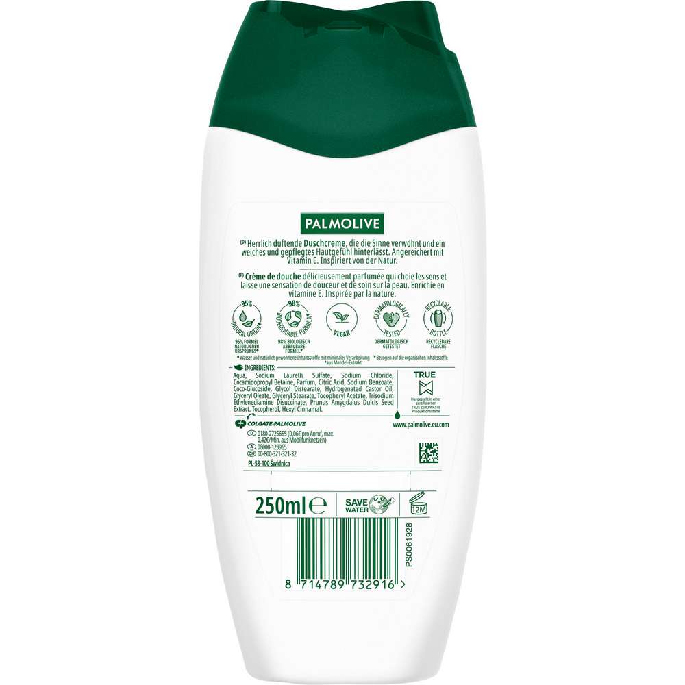 Produktabbildung PALMOLIVE Cremedusche Sensitive