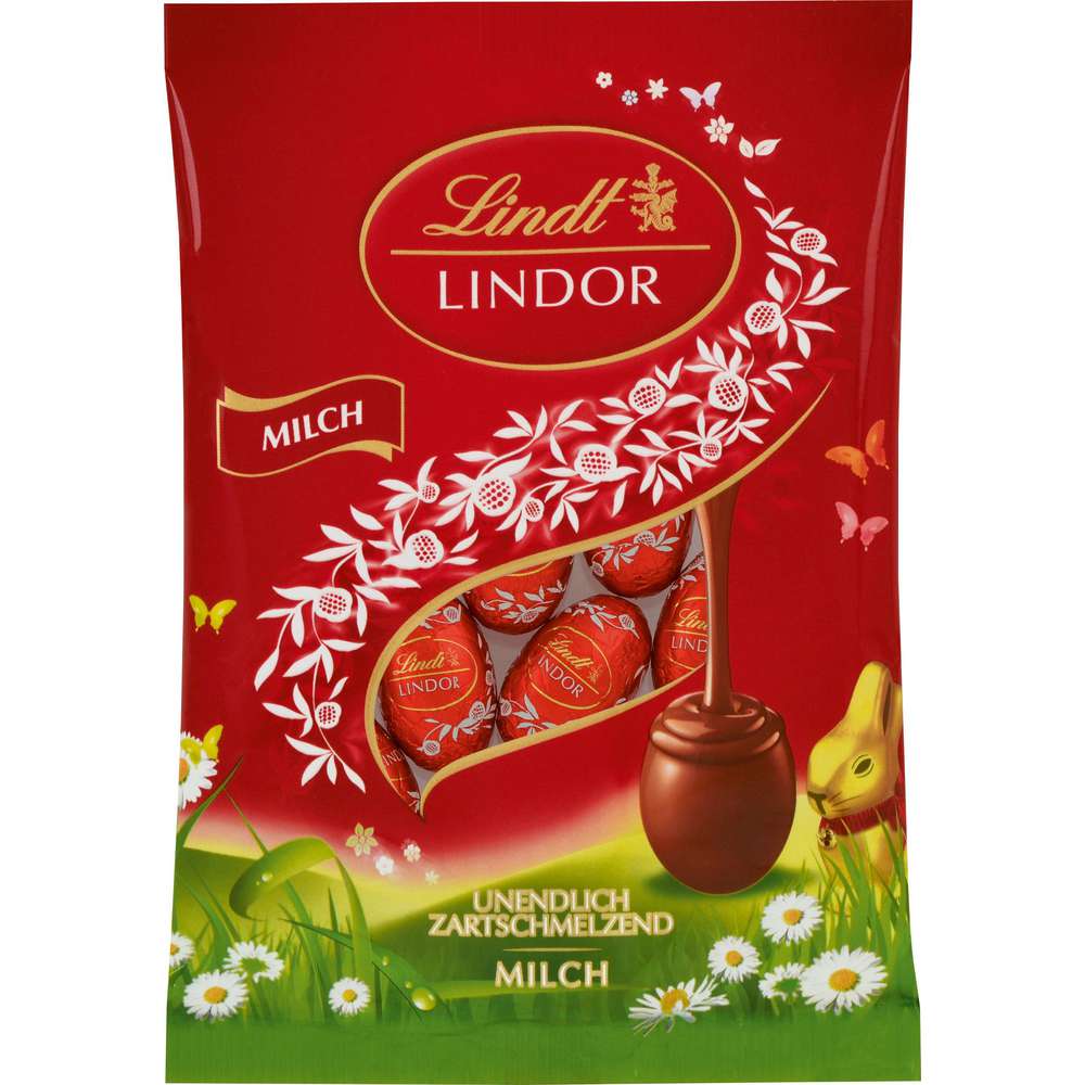 Produktabbildung Lindt Lindor Schokoeier, Milch