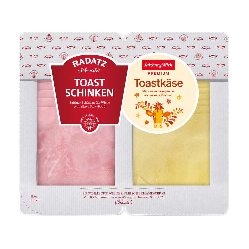 Produktabbildung Radatz Aufschnitt Milch-Toast Duo