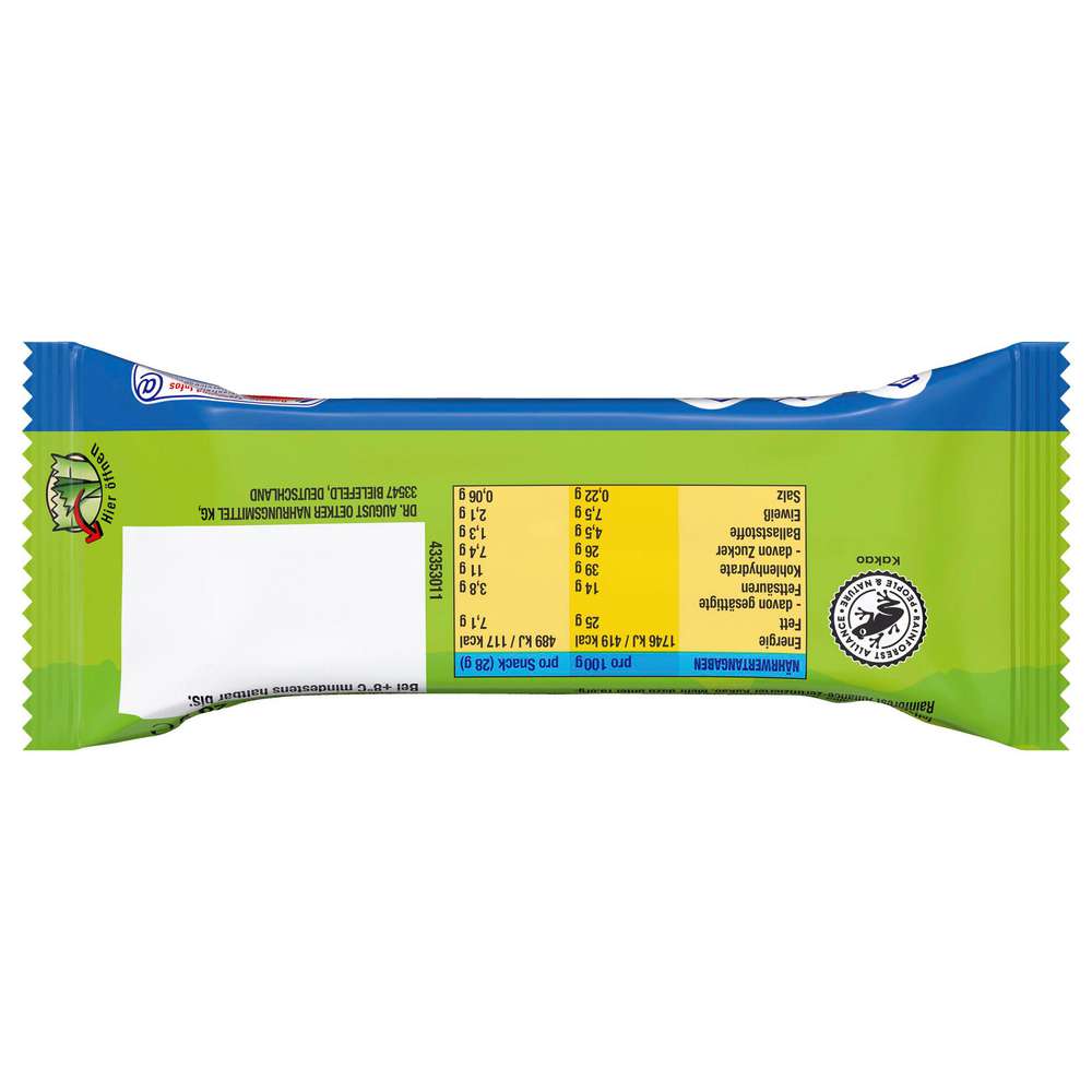 Produktabbildung Dr. Oetker Paula Creme Vanille Snack mit Schokosoße